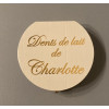 Boîte à dents de lait personnalisée 