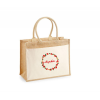 Sac en toile de jute brodé
