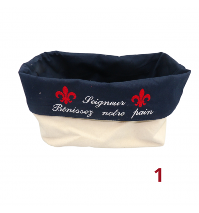 Panière à pain brodée