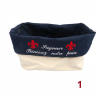 Panière à pain brodée