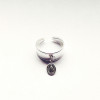 Bague adaptable médaille miraculeuse en argent 925