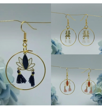 Boucles d'oreilles Sylvie