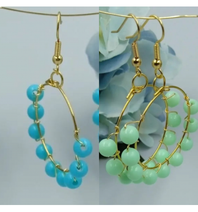 Boucles d'oreilles Philomène