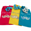 Serviette enfant élastiquée - Thème Moustache
