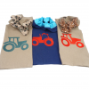 Serviette enfant élastiquée - Thème Tracteur
