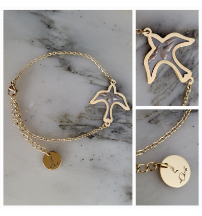Bracelet - Esprit-Saint et mini coquillages