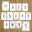 Cartes Étapes bébé - Eucalyptus