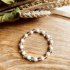 Bracelets Mère-fille blanc 