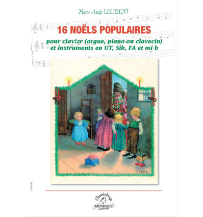 Livre-Partition Noël pour clavier et instruments