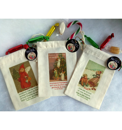 3 petits sacs Noël