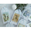 8 étiquettes cadeaux - Hiver rétro