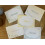 Lot de 5 cartes pour le courrier