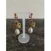 Boucles d'oreilles perles poire
