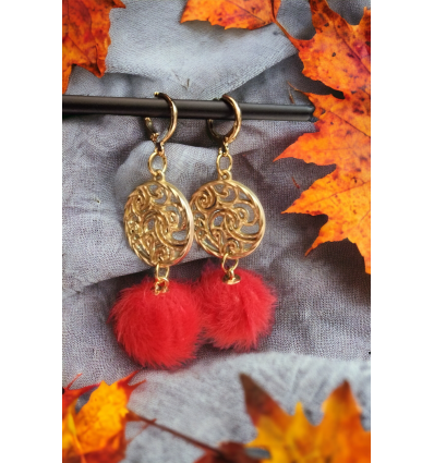 Boucles d'oreilles  Inès