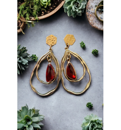 Boucles d'oreilles Jasmine