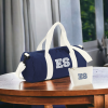 Ensemble Sac polochon et trousse brodés