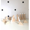 Crèche de Noël en bois