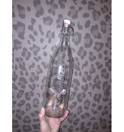 Bouteille gravée