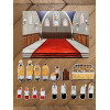Ensemble de personnages - messe extraordinaires
