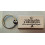 Porte-clefs en bois gravé