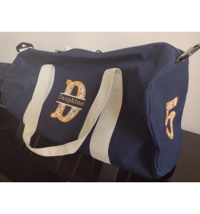 Très grand sac polochon (34L) - Initiale et chiffre