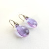 Boucles Goutte lavande