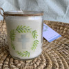 Bougie croix bleue 