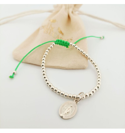 Bracelet Daphné Vert fluo