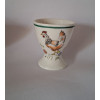 Lot de 2 coquetiers poule et coq