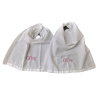 Serviette de table brodée