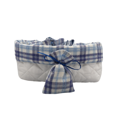 Panière et 21 sachets de dragées - personnalisable
