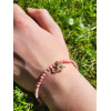 Bracelet en perles de Rhodonite