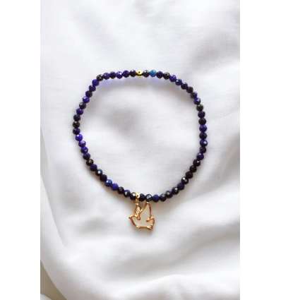 Bracelet en perles de Lapis-Lazulis