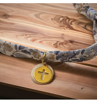 Bracelet liberty croix et nacre