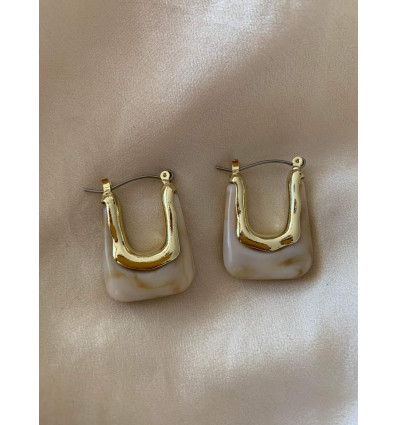 Boucles Alina beige 
