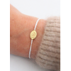 Bracelet Médaille Miraculeuse cordon personnalisé