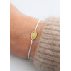 Bracelet Médaille Miraculeuse cordon personnalisé