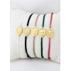 Bracelet Médaille Miraculeuse cordon personnalisé