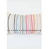 Bracelet personnalisé médaille dorée à graver cordon