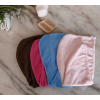 Serviette pour cheveux brodée