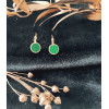 Boucles d'oreilles Huelva vert