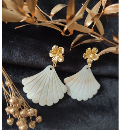 Boucles d'oreilles Grenade