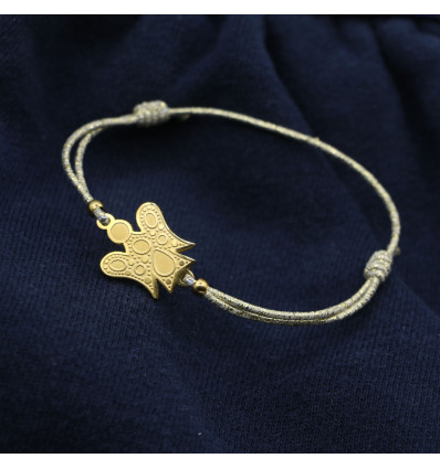 Bracelet Ange - Elastique Doré