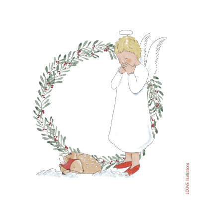 L'annonce de Noël - carte 1