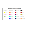 Choix de la couleur du marquage