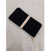 Pochette velours noir