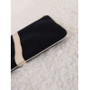 Pochette velours noir