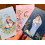 Lot de 6 cartes de vœux en dorure