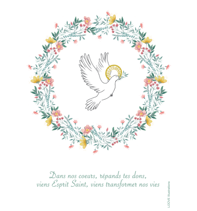 Colombe dans nos coeurs