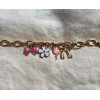 Bracelet charms girly things 